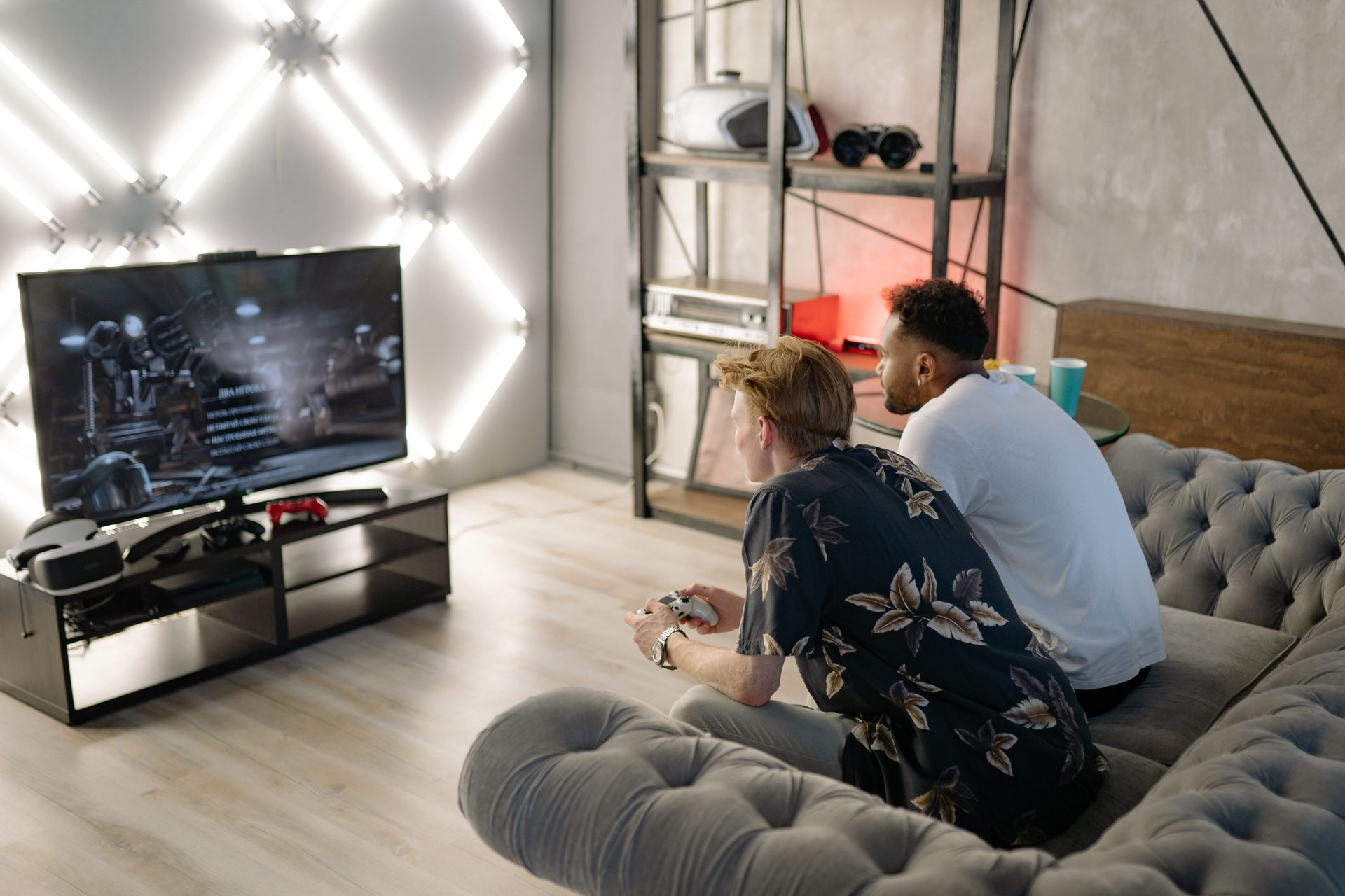 Living room TV — the typical target device for desktop streaming